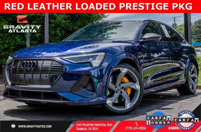 used 2022 Audi e-tron S car, priced at $38,899