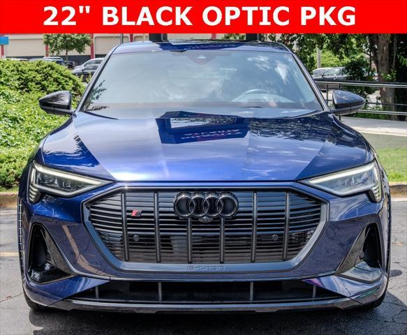 used 2022 Audi e-tron S car, priced at $38,899