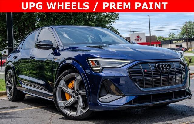 used 2022 Audi e-tron S car, priced at $38,899