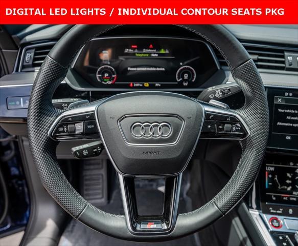 used 2022 Audi e-tron S car, priced at $38,899