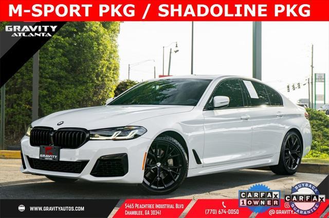 used 2021 BMW 530 car, priced at $34,495