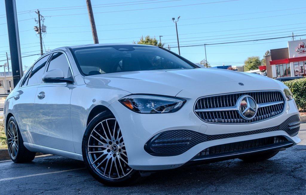 used 2022 Mercedes-Benz C-Class car, priced at $32,880