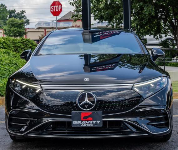 used 2023 Mercedes-Benz EQS 580 car, priced at $52,495