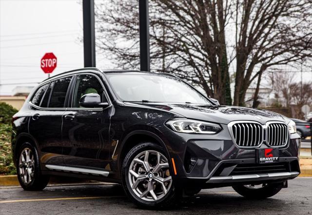 used 2022 BMW X3 car, priced at $29,900