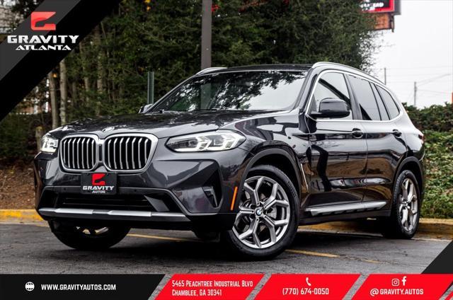 used 2022 BMW X3 car, priced at $29,900