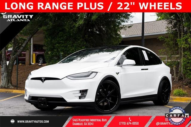 used 2021 Tesla Model X car, priced at $51,785