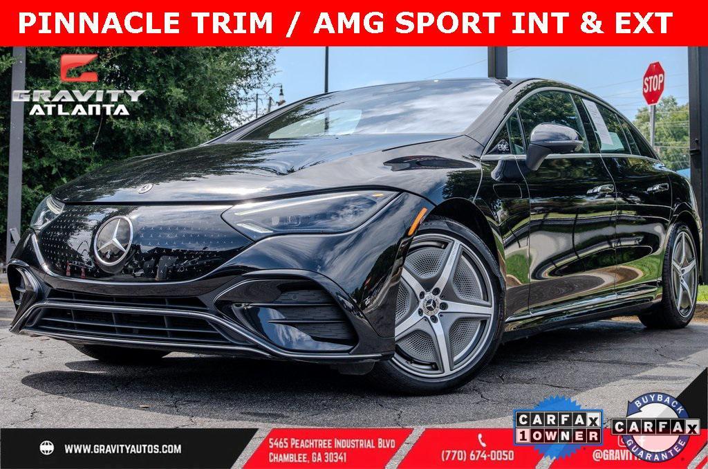 used 2023 Mercedes-Benz EQE 500 car, priced at $37,200