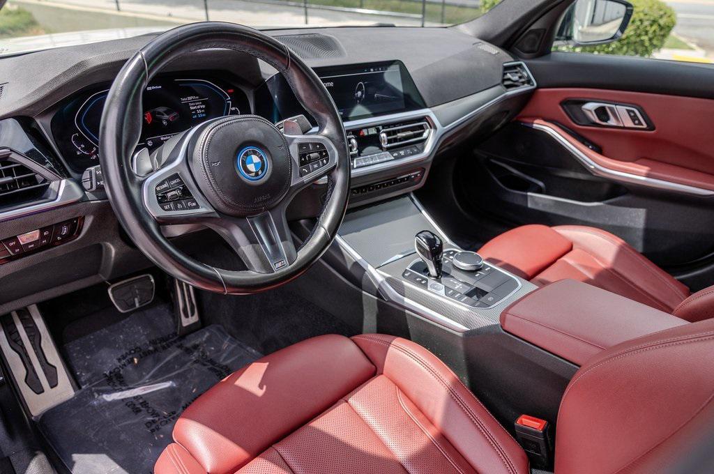 used 2022 BMW 330e car, priced at $29,595
