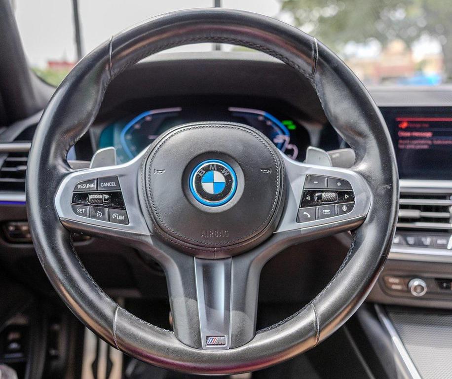 used 2022 BMW 330e car, priced at $29,595