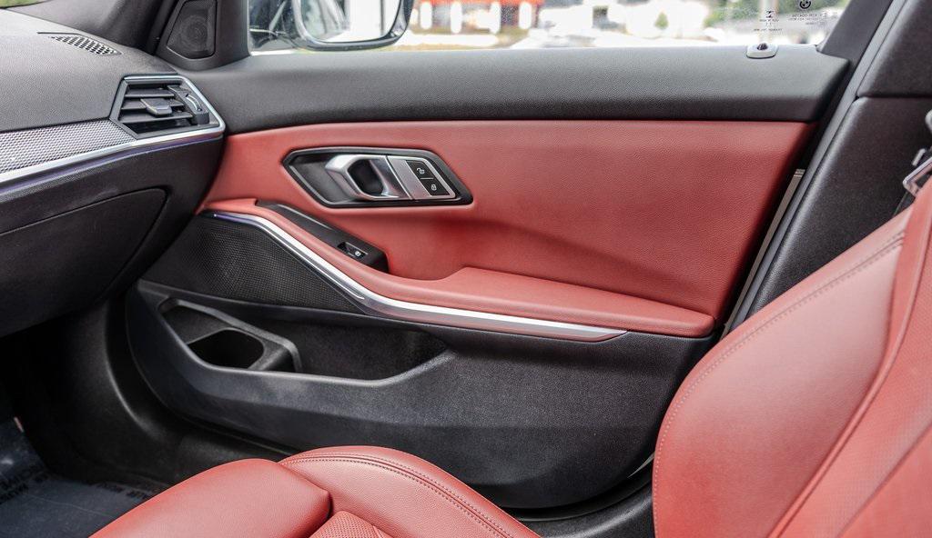 used 2022 BMW 330e car, priced at $29,595