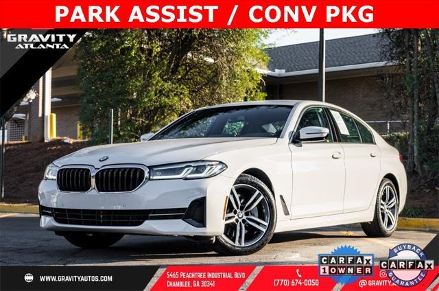 used 2021 BMW 530 car, priced at $33,700