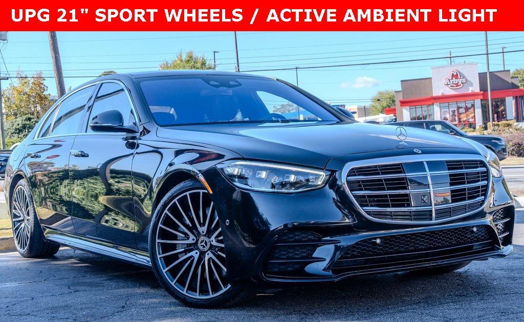 used 2022 Mercedes-Benz S-Class car, priced at $61,995
