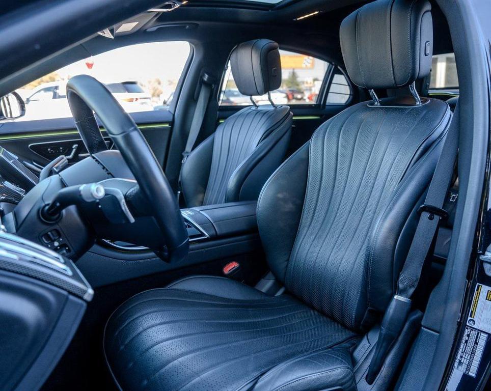 used 2022 Mercedes-Benz S-Class car, priced at $61,995