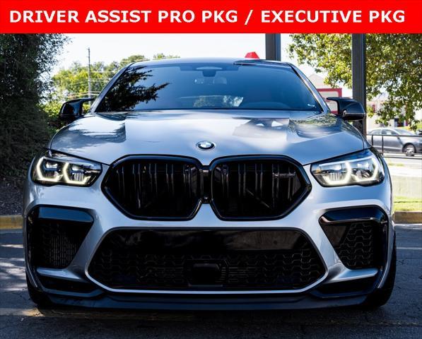 used 2022 BMW X6 M car, priced at $79,777