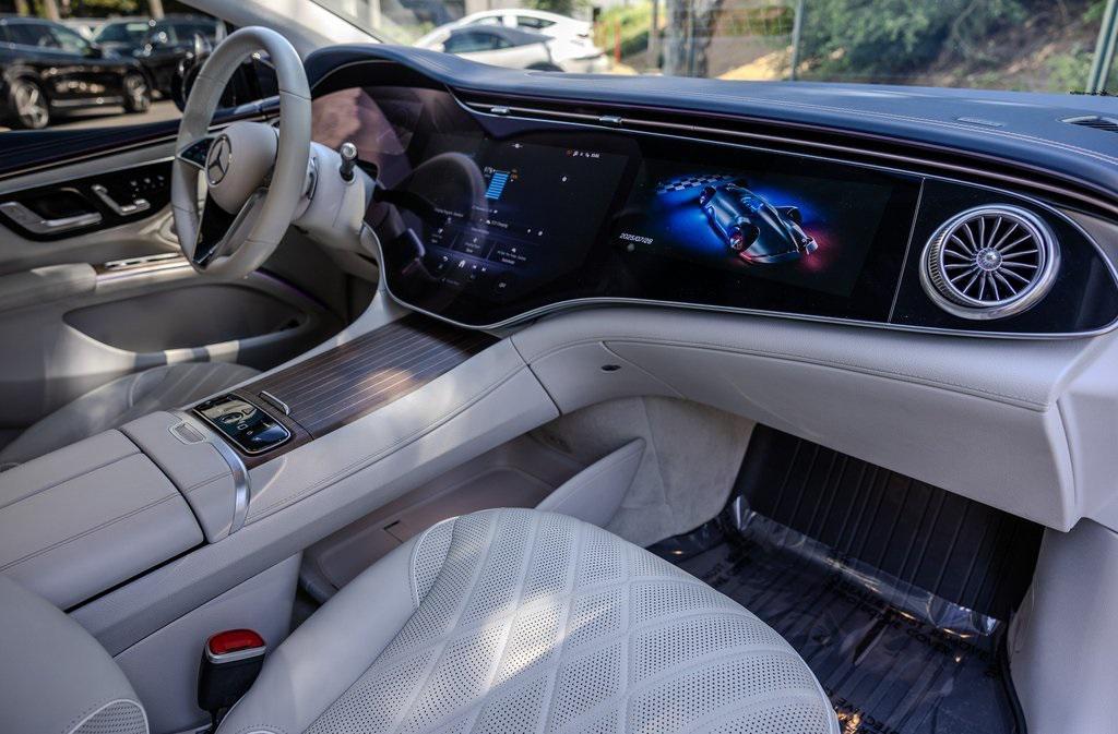 used 2023 Mercedes-Benz EQS 580 car, priced at $53,899