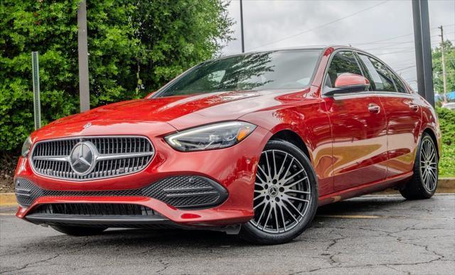 used 2022 Mercedes-Benz C-Class car, priced at $33,899