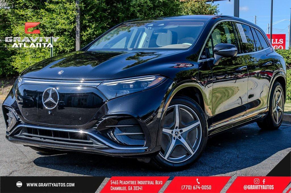 used 2023 Mercedes-Benz EQS 580 car, priced at $59,995