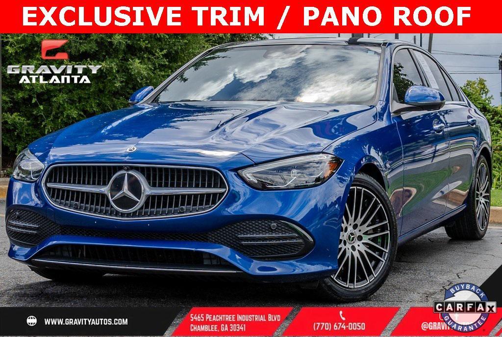used 2023 Mercedes-Benz C-Class car, priced at $34,985