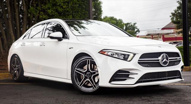 used 2021 Mercedes-Benz AMG A 35 car, priced at $36,400