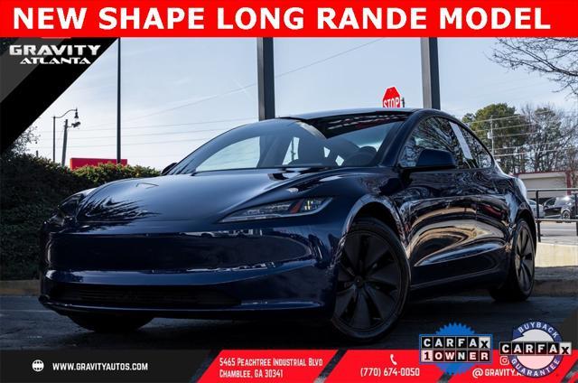 used 2024 Tesla Model 3 car, priced at $34,995