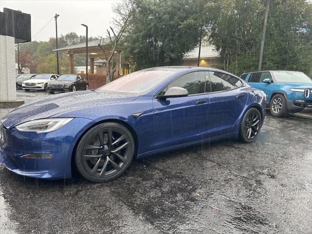 used 2022 Tesla Model S car, priced at $49,458