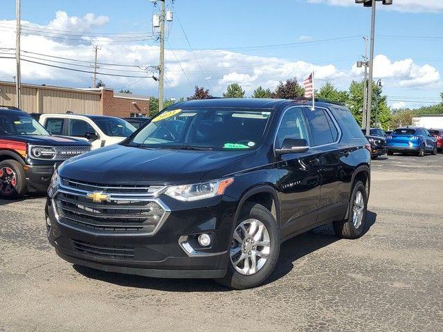 used 2021 Chevrolet Traverse car, priced at $22,500