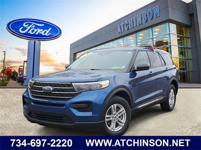 used 2022 Ford Explorer car, priced at $31,000