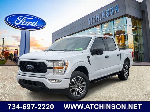 used 2021 Ford F-150 car, priced at $35,000