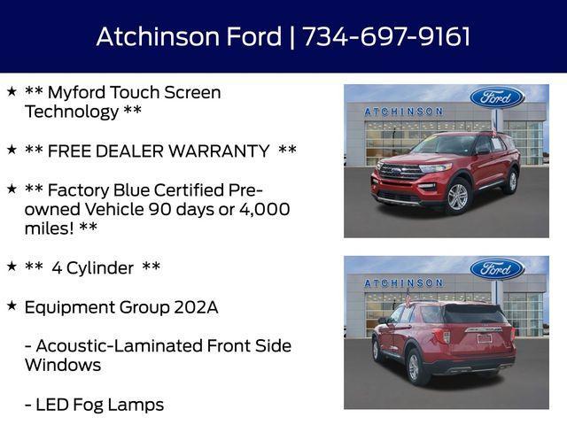used 2022 Ford Explorer car, priced at $28,500