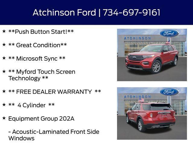 used 2022 Ford Explorer car, priced at $30,000