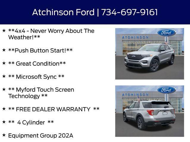 used 2022 Ford Explorer car, priced at $29,000
