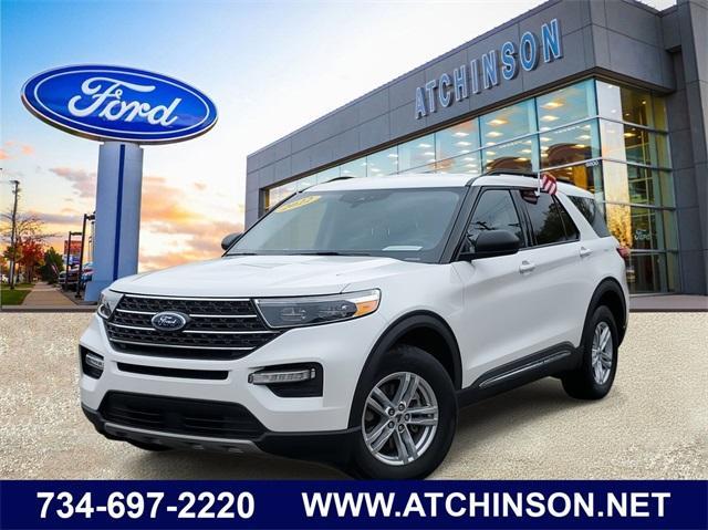 used 2022 Ford Explorer car, priced at $32,500