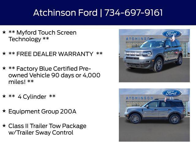 used 2022 Ford Bronco Sport car, priced at $24,500