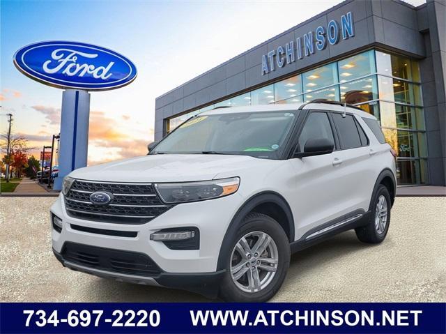 used 2021 Ford Explorer car, priced at $27,500