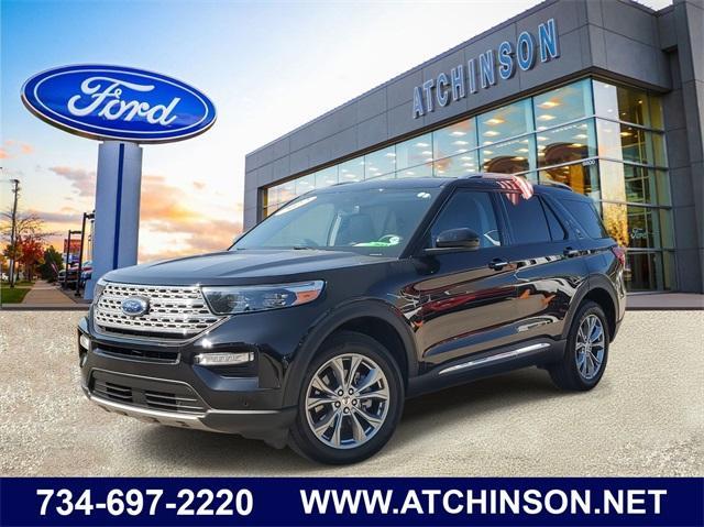 used 2022 Ford Explorer car, priced at $34,500