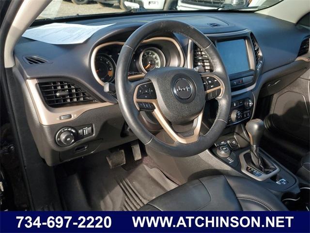 used 2018 Jeep Cherokee car, priced at $17,500