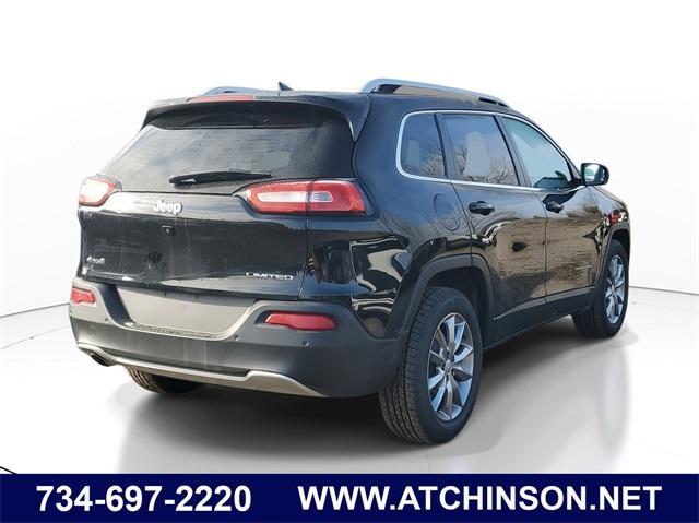 used 2018 Jeep Cherokee car, priced at $17,500