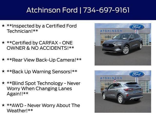 used 2023 Ford Escape car, priced at $25,500