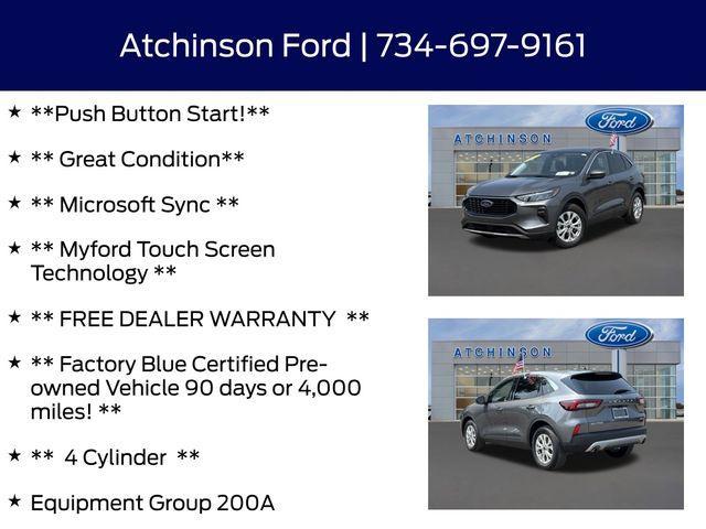 used 2023 Ford Escape car, priced at $25,500