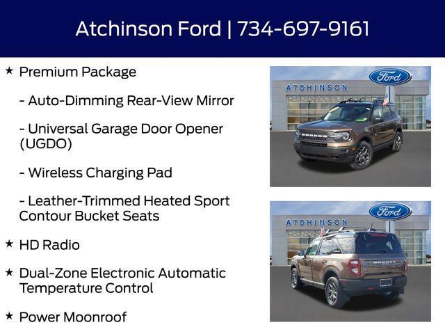 used 2022 Ford Bronco Sport car, priced at $27,500