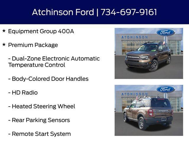 used 2022 Ford Bronco Sport car, priced at $27,500