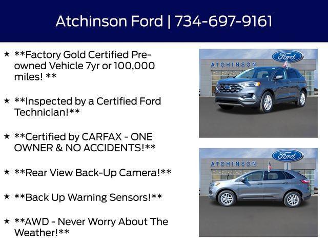used 2022 Ford Edge car, priced at $25,500