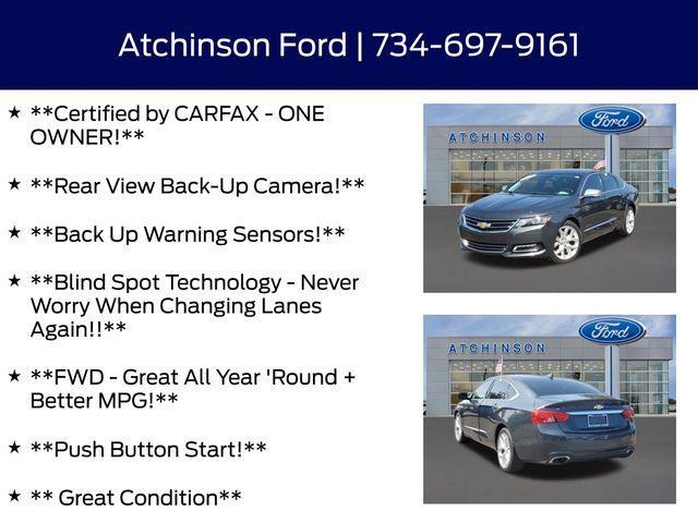 used 2019 Chevrolet Impala car, priced at $16,500