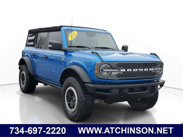 used 2021 Ford Bronco car, priced at $41,000