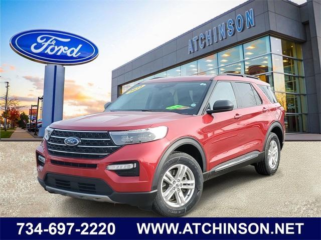 used 2022 Ford Explorer car, priced at $29,000