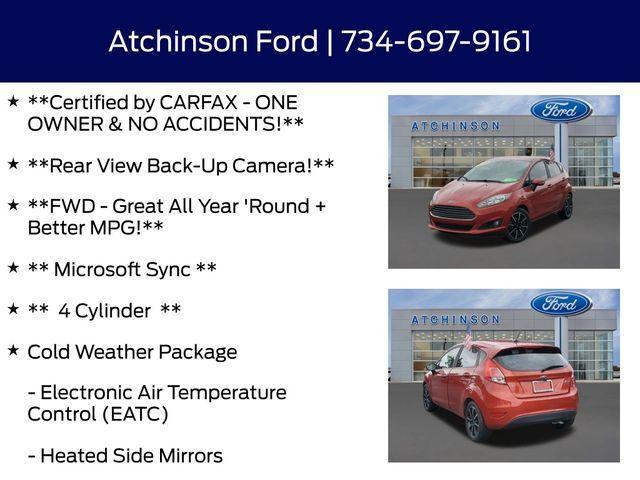 used 2018 Ford Fiesta car, priced at $6,500