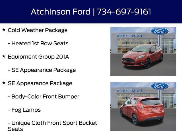 used 2018 Ford Fiesta car, priced at $6,500