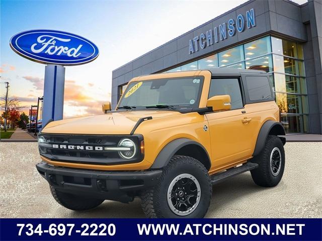 used 2021 Ford Bronco car, priced at $36,500