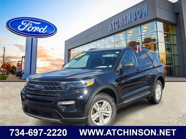 used 2022 Ford Explorer car, priced at $30,500