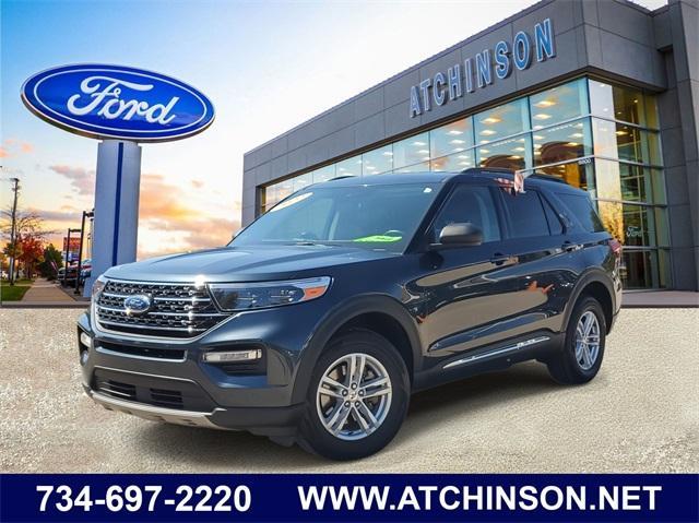 used 2022 Ford Explorer car, priced at $30,000